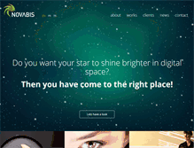 Tablet Screenshot of novabis.com